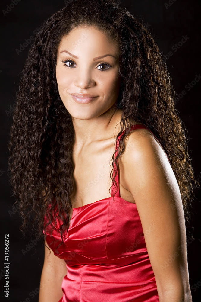 woman in red woman in red