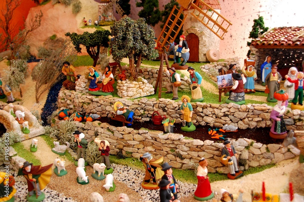 Creche Provencale Stock Photo Adobe Stock