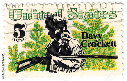 David ( Davy) Crockett - american 19th-century politican photo