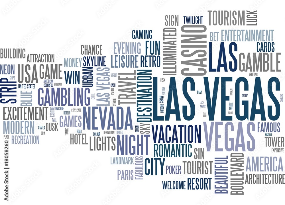 Fototapeta premium Las Vegas / USA (XtravaganT Abstract Design Wallpaper)