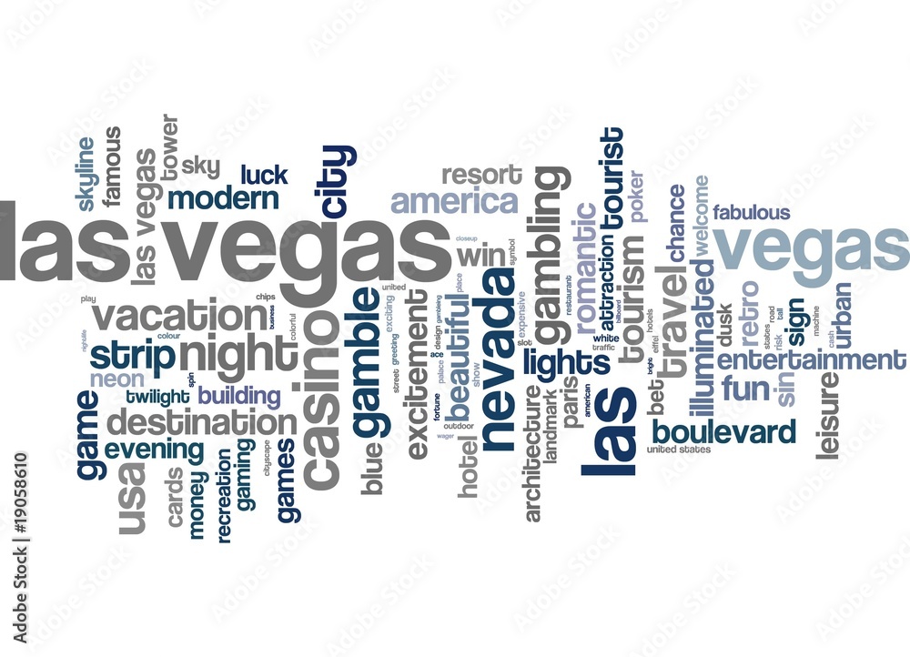 Fototapeta premium Las Vegas / USA (XtravaganT Abstract Design Wallpaper)