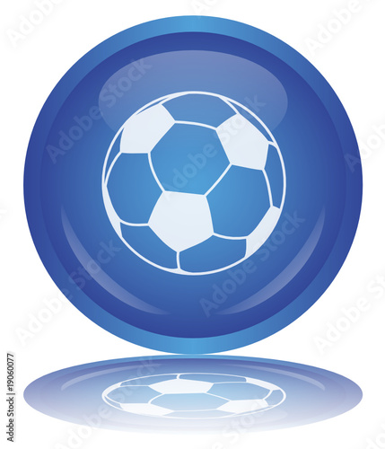 Soccer Button - Bouton Football (World Cup - Ball Sport Vector)