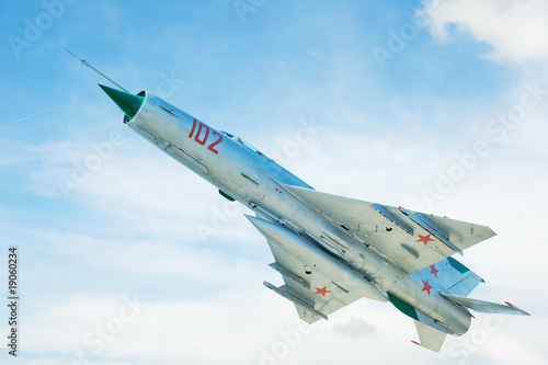 Russian jet airplane