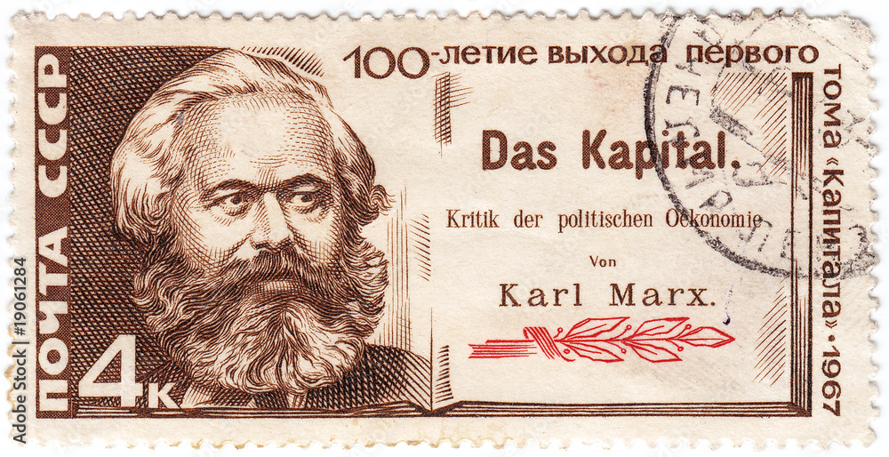 Fototapeta premium Karl Marx, the German philosopher creator communism