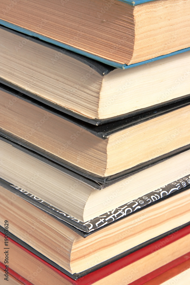 The stack of books The stack of books