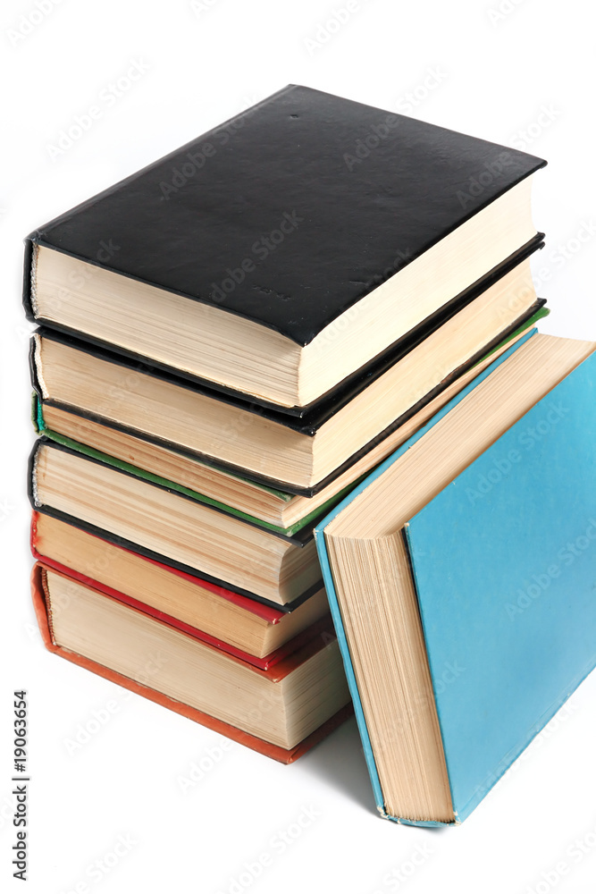 The stack of books The stack of books
