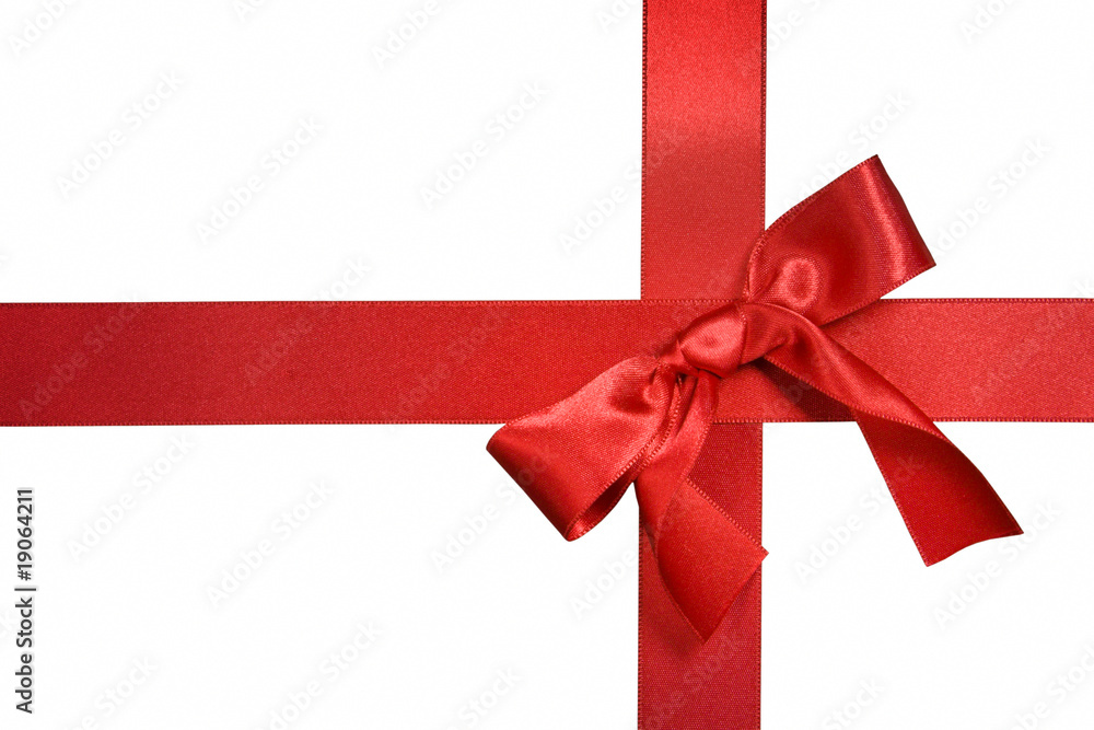 red cross ribbon with bow,isolated red cross ribbon with bow,isolated