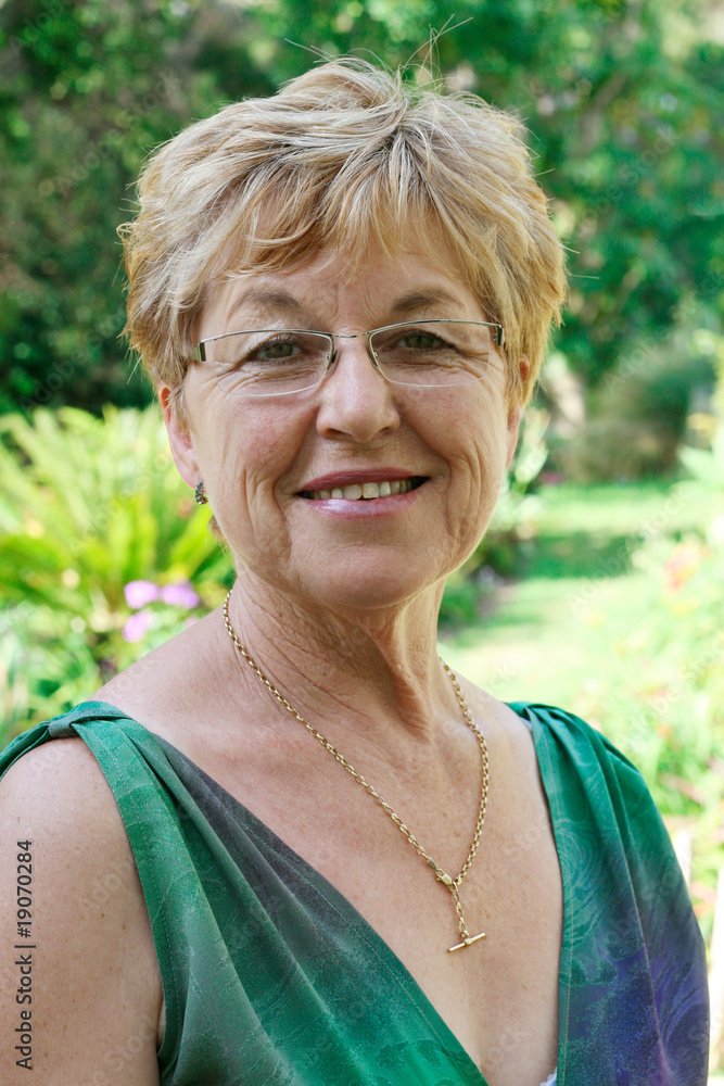 mature woman.