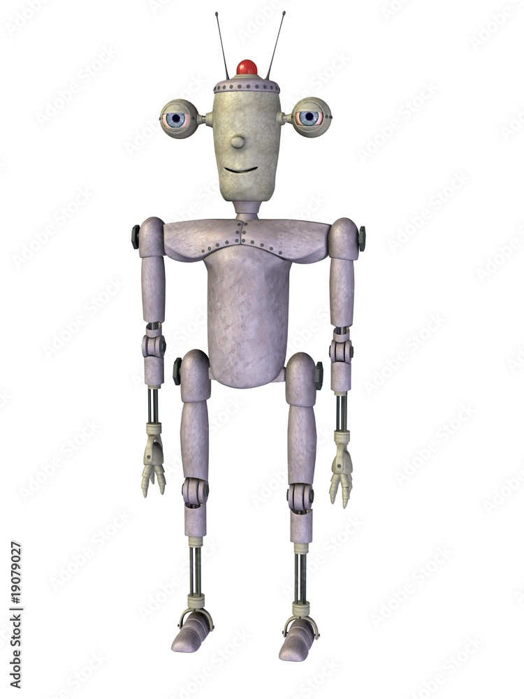 Naklejka premium cartoon robot