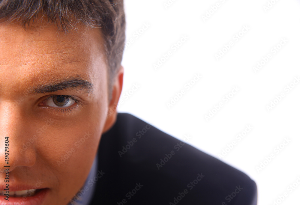 Fototapeta premium businessman isolated on white background