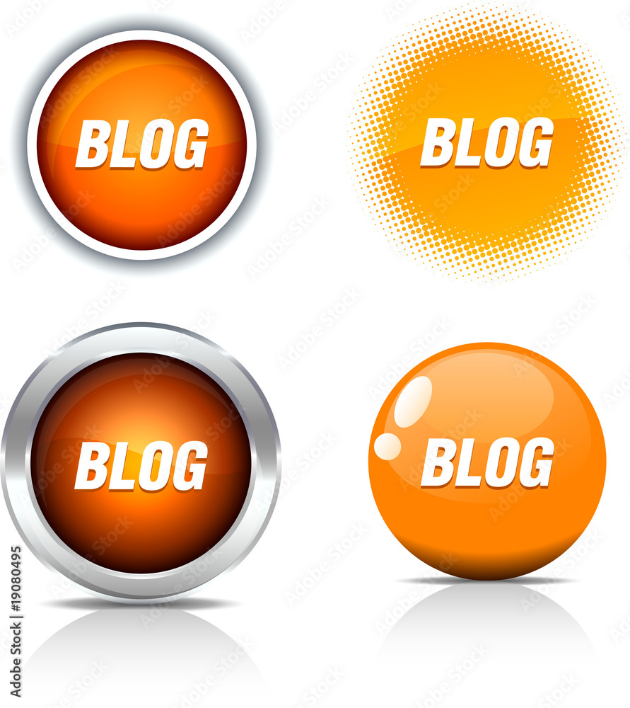 Blog buttons. Blog buttons.