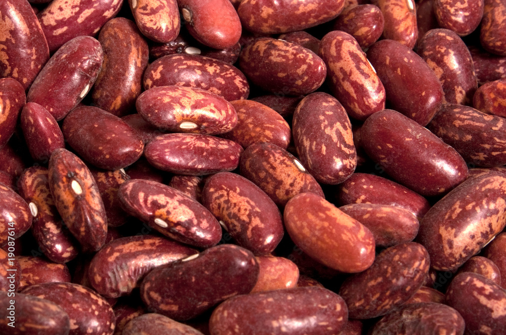 Red haricot beans - food background Red haricot beans - food background