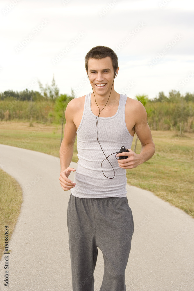 Fototapeta premium Jogger