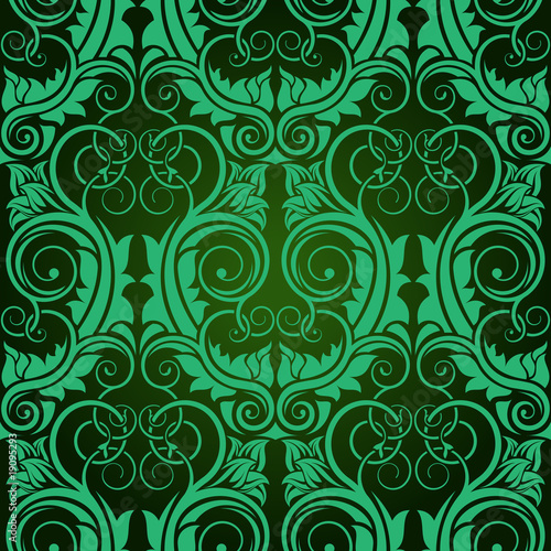 Green seamless wallpaper