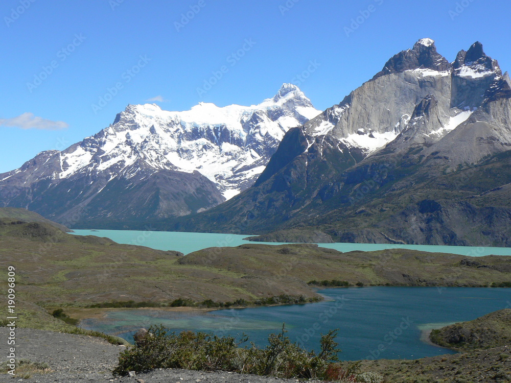 Naklejka premium Lagunas Torres