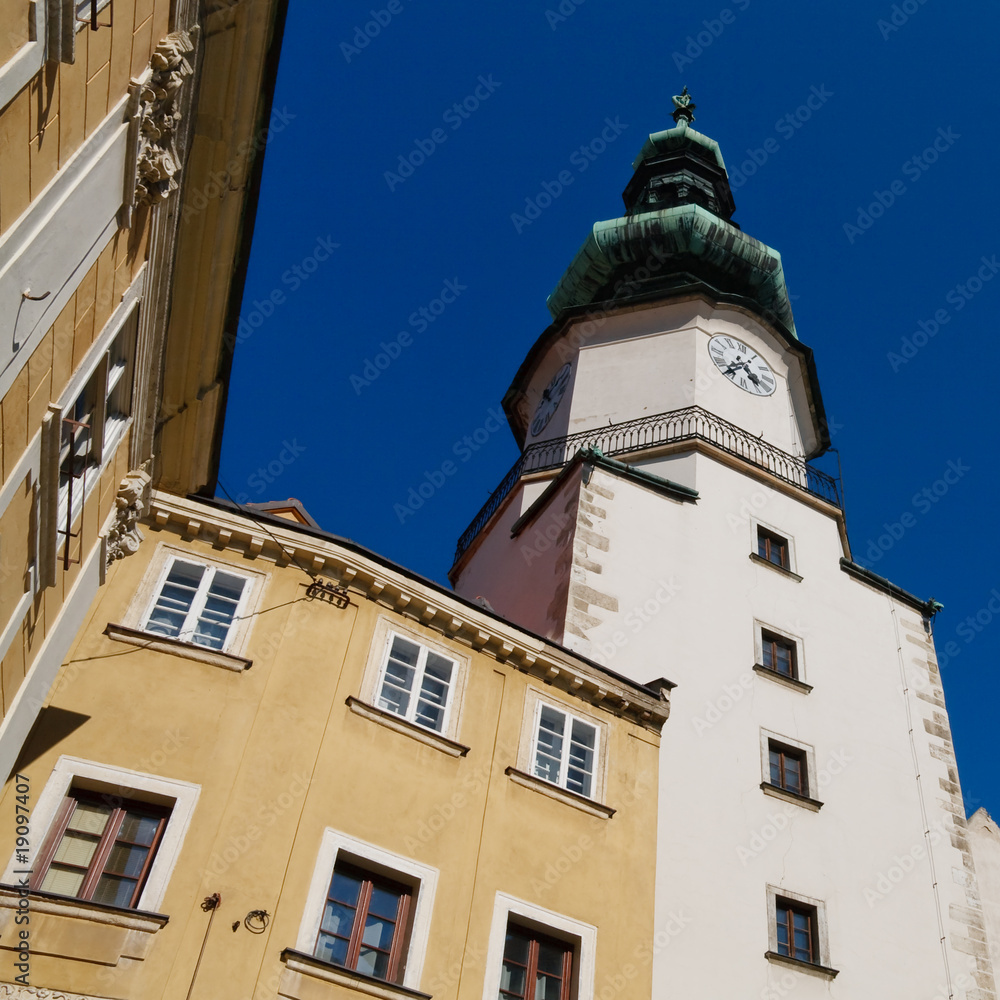 Michal Tower, Bratislava, Slovakia. Historic City Gate.