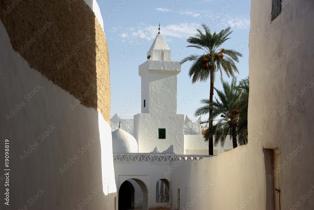 Naklejka premium Mosquée, Libye