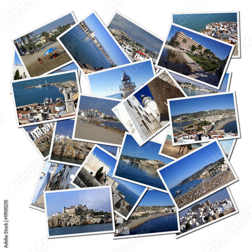 Photographs of Peniscola, Mediterranean city in Spain