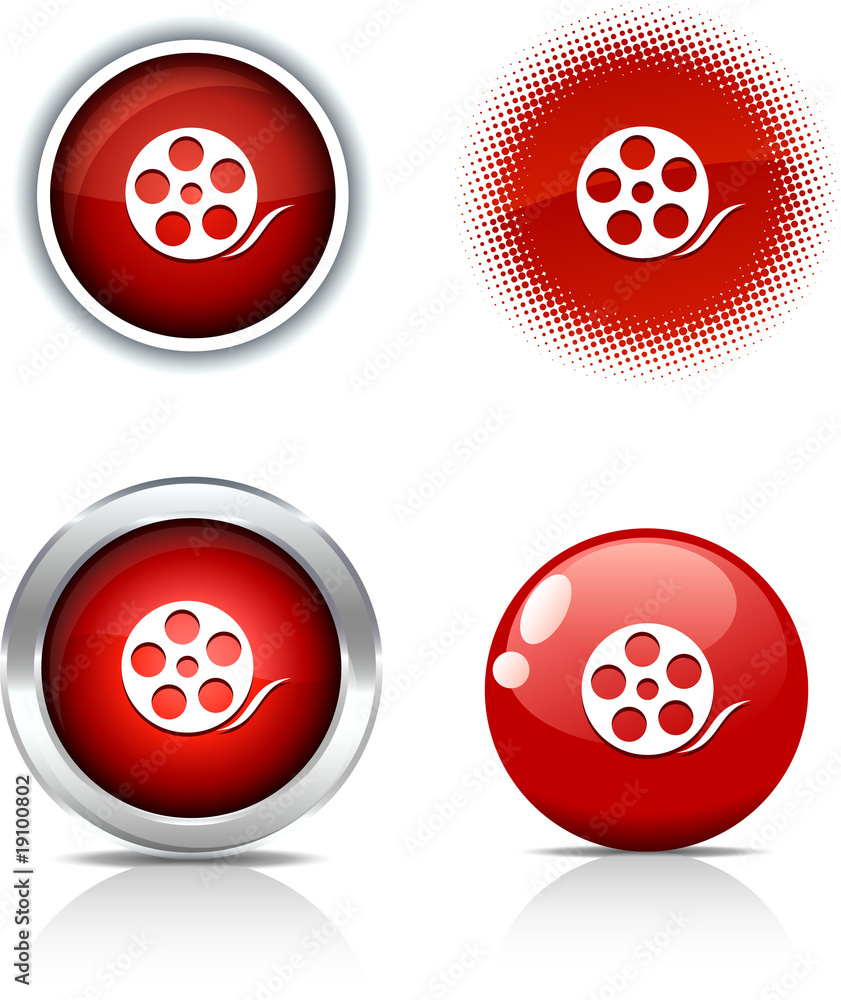 Media buttons. Media buttons.