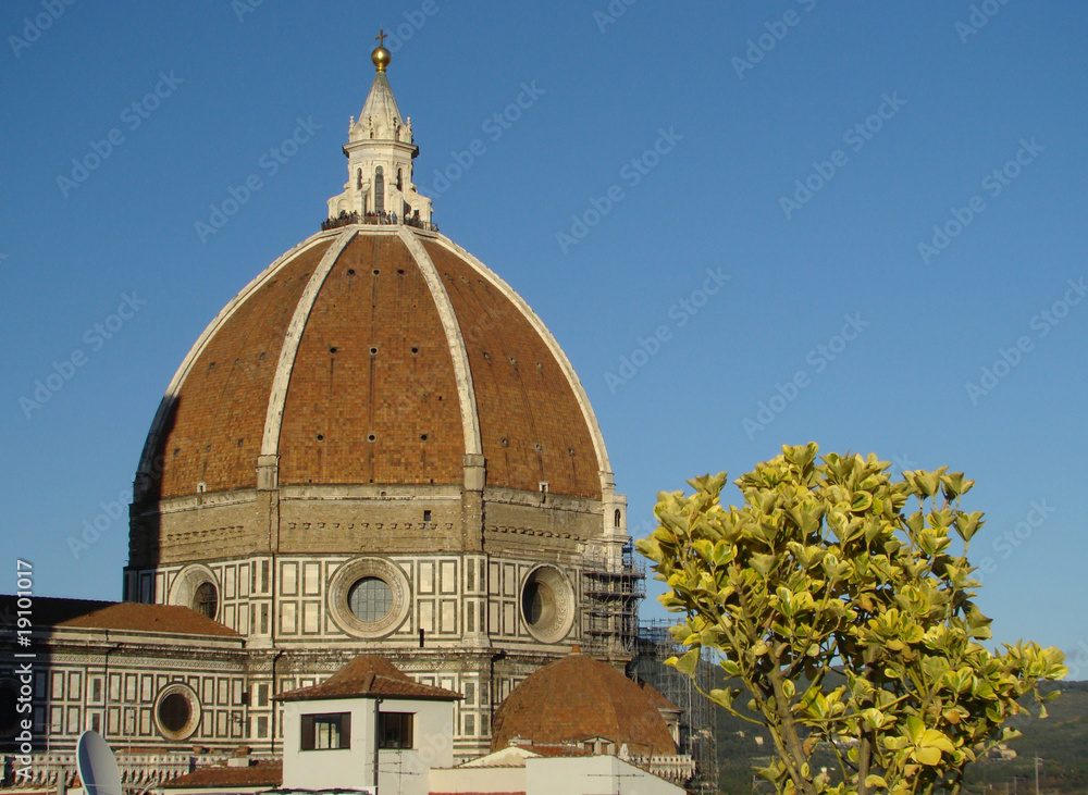 Brunelleschi  masterpiece, cathedral in Florence, Italy