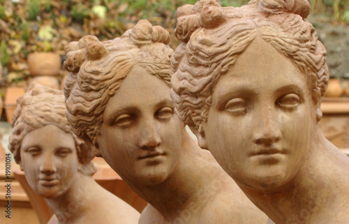 italian terracotta statues, Impruneta, Tuscany