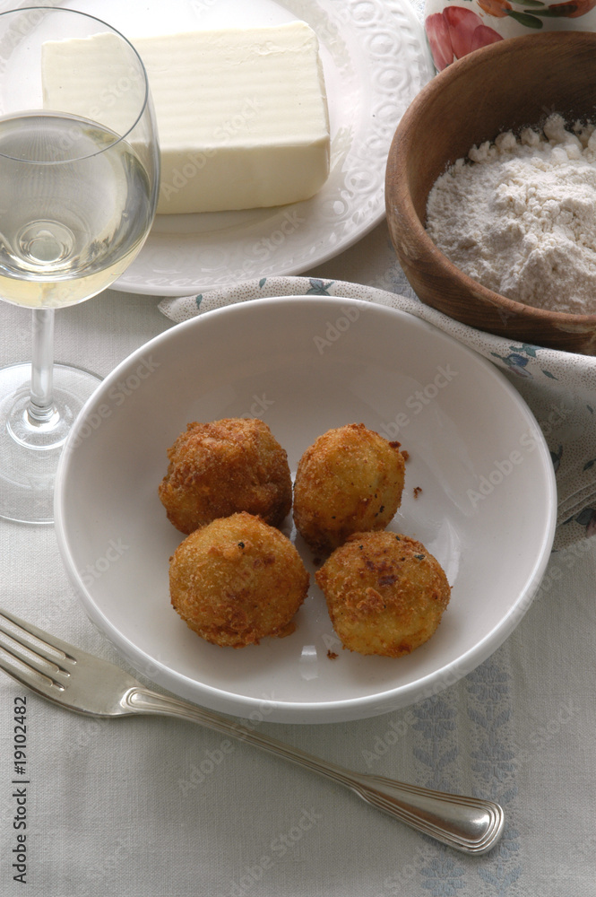Frittelle di patate - Contorni Frittelle di patate - Contorni
