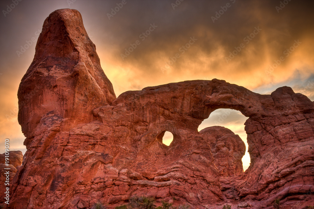 Turret Arch at Arches National Park