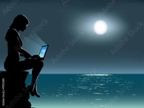 Moonlight notebook