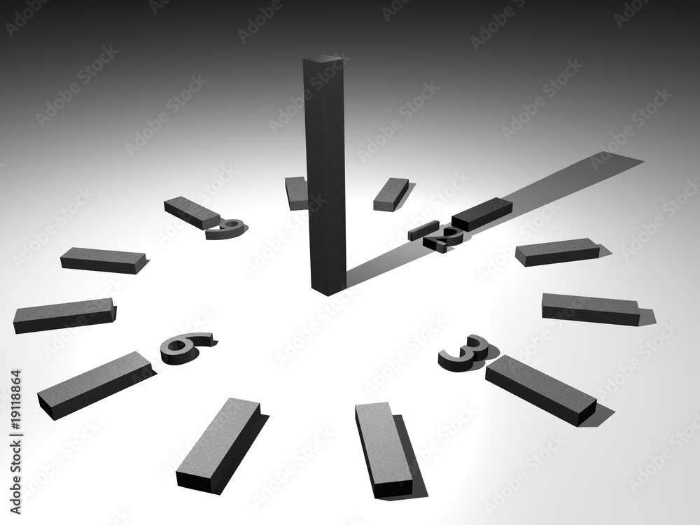 Naklejka premium Sonnenuhr