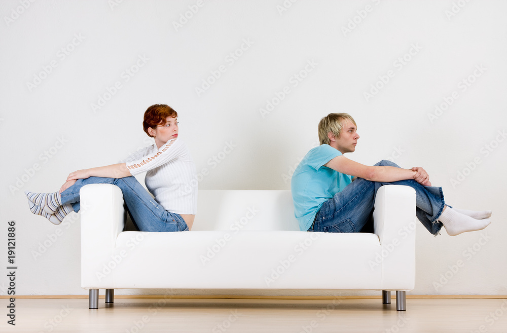 Friends on couch Friends on couch