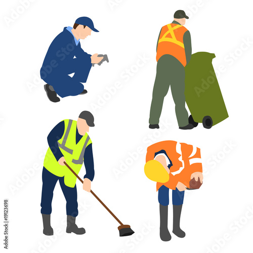 Professions - Men at Work Set