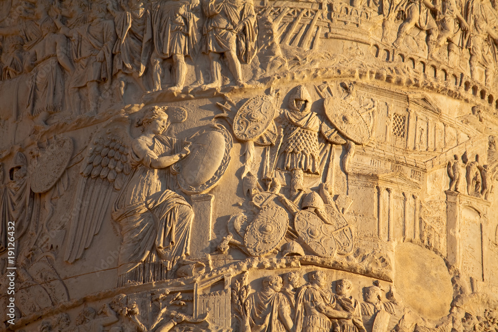 Fototapeta premium Roma - Dettaglio Colonna Traiana