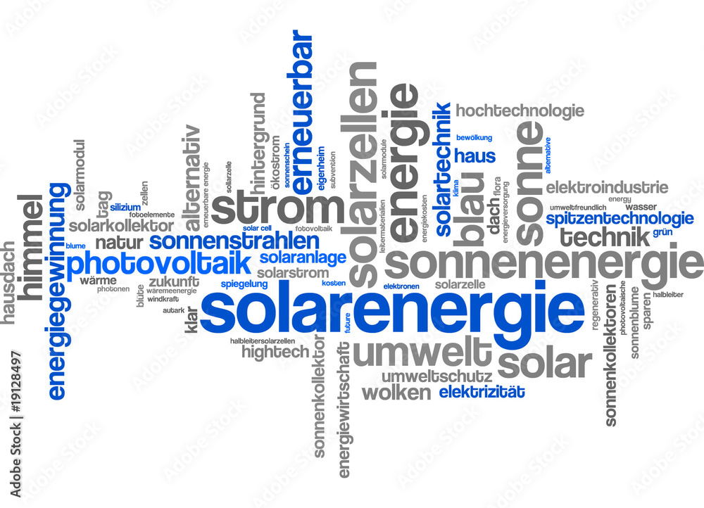 Solarenergie / Sonnenenergie - Erneuerbare Energien Solarenergie / Sonnenenergie - Erneuerbare Energien