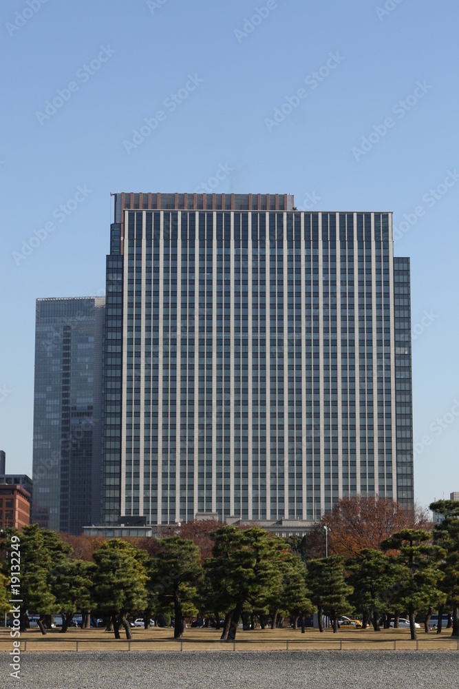 central Tokyo skyscraper