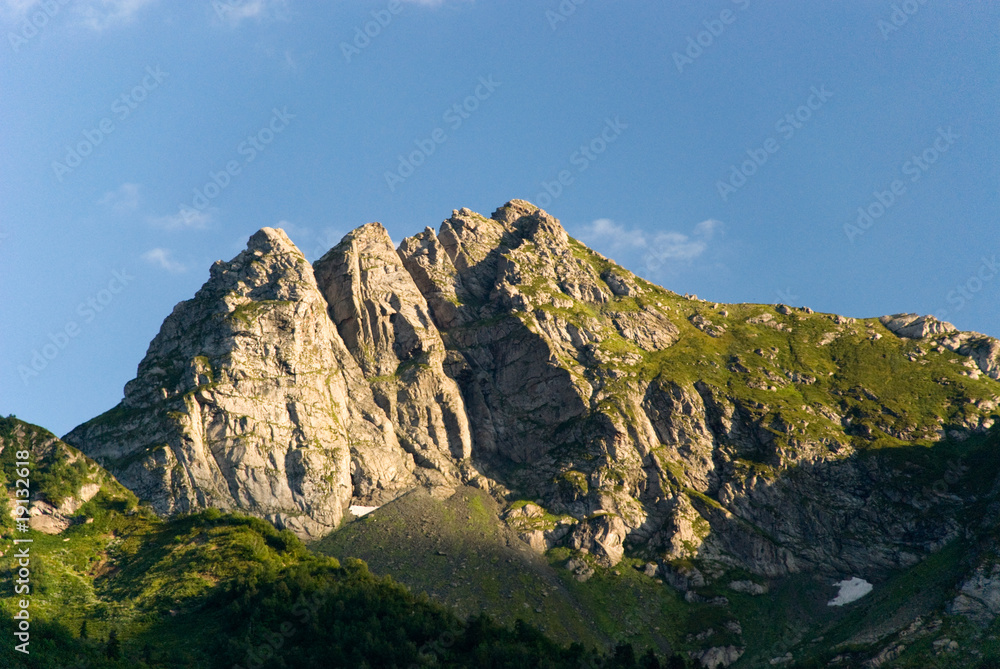 peak in the Caucasus