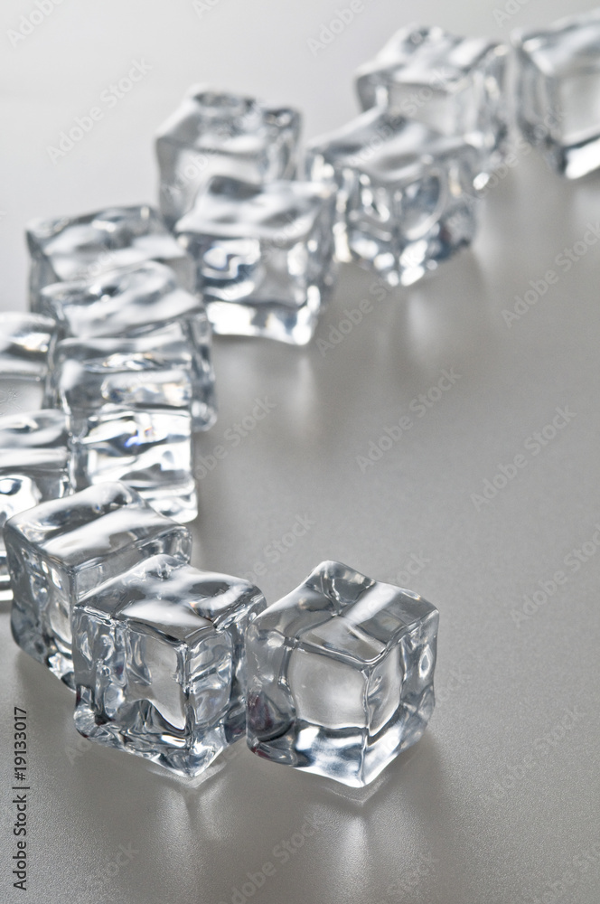 Wet ice cubes objects Wet ice cubes objects