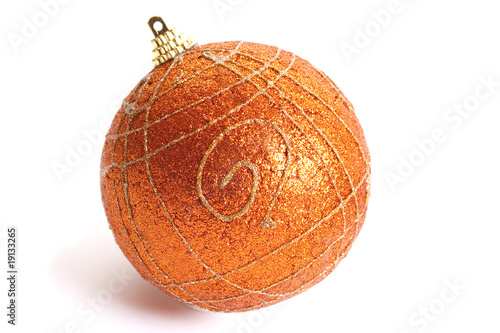 Orange Christmas toy