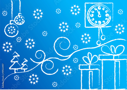 christmas clock