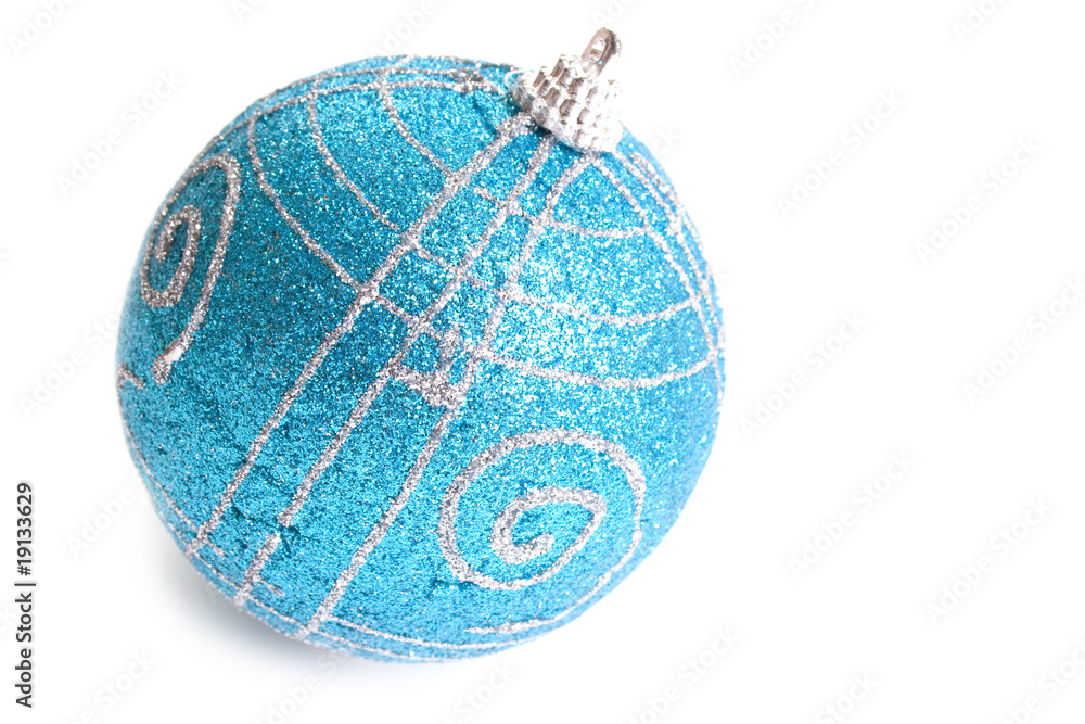 Blue Christmas toy