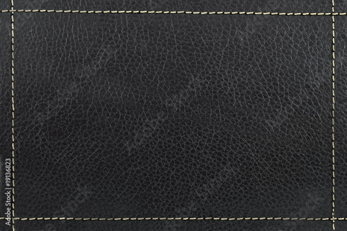 Obraz na płótnie black leather texture.