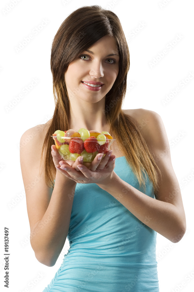 fitness fruit girl fitness fruit girl