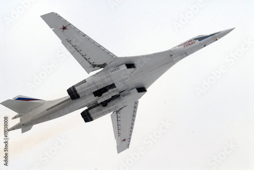 Strategic rocket carrier TU-160 photo