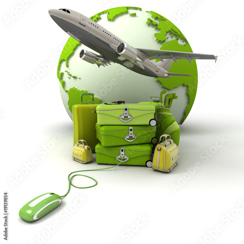 Green golf trip flight booking