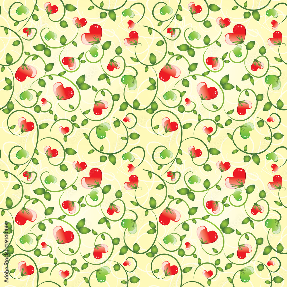 Cyclic Valentine background