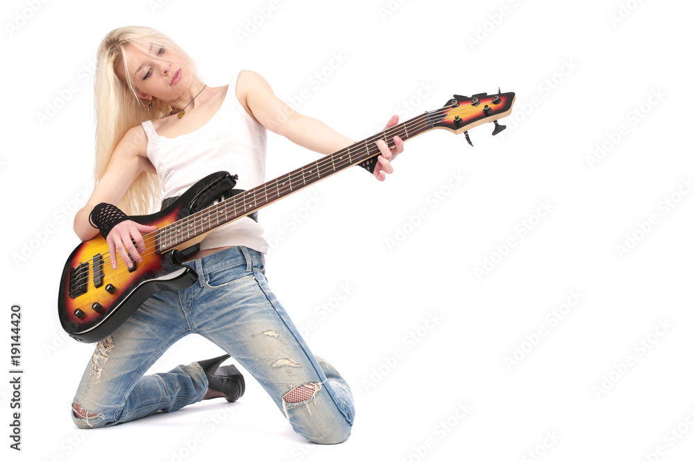 Playing rock Playing rock