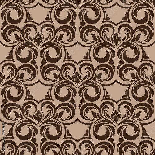 Brown seamless wallpaper