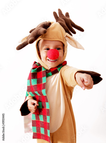 Rudolph christmas photo