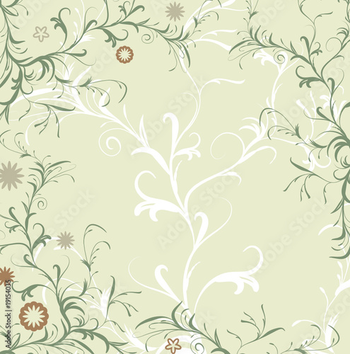 abstract floral background with place for your text