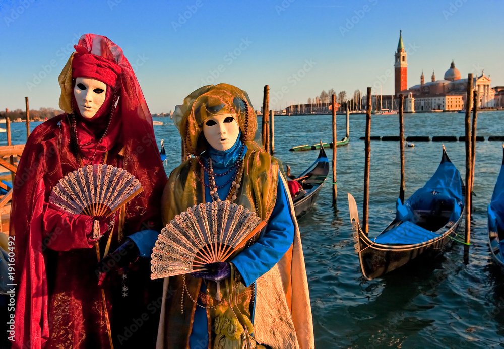 Masks in Venice, Italy