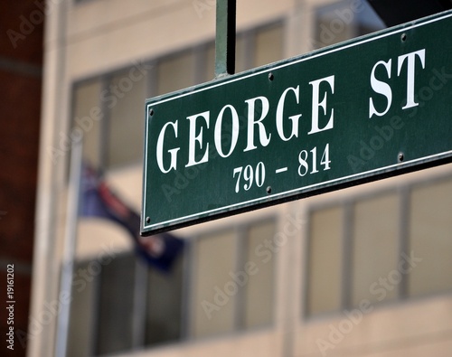 George street sign